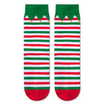 Christmas Elf Socks for Teens 4-7 Years Old, Christmas Elf Snata Gifts for Kids Funny Crazy Christmas Socks for Childen Novelty Festive Xmas Gift Present Stocking Stuffer
