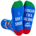 Unisex Truck Socks Trucker Gift, Cool Gift for Truck Driver Husband Boyfriend, Gifts for Truck Owners