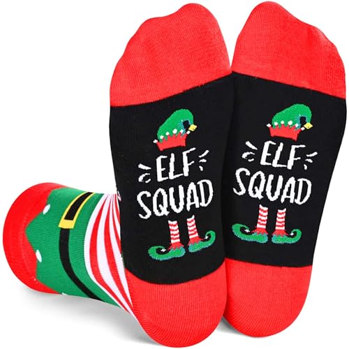 Funny Christmas Gifts for Kids 4-7 Years, Christmas Socks