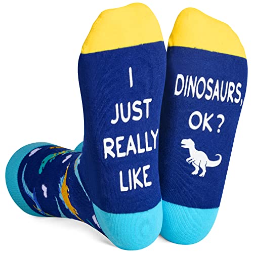 Versatile Dinosaur Gifts, Unisex Dinosaur Socks for Women and Men, All –  Happypop