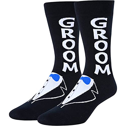 Novelty Groom Socks, Groom Gifts, Wedding Socks, Funny Dress Socks For Happypop Novelty Groom Socks, Groom Gifts, Wedding Socks, Funny Dress Socks For Happypop