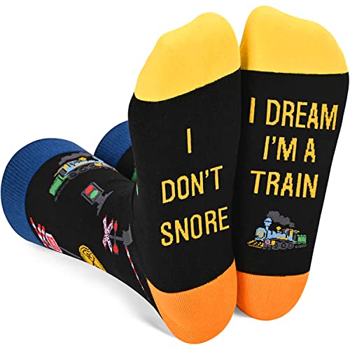 Train Socks, Trainspotter Gifts, Train Gifts, Railway Gifts, Socks Gif –  Happypop