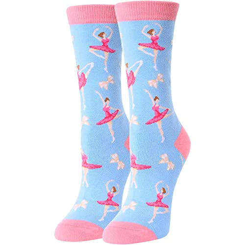 Novelty Dance Socks Ballerina Socks for Women who Love to Dance
