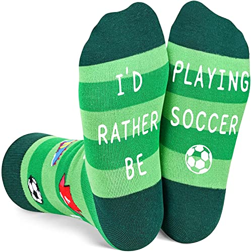 Novelty Soccer Socks For Boys Girls, Funny Soccer Gifts, Ball Sports Lover Gift, Unisex Pattern Socks for Kids, Funny Socks, Cute Socks, Fun Soccer