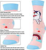 Unicorn Enthusiast Presents for Toddler Girls, Cool Gifts for Children, Fun Girls' Novelty Unicorn Socks Baby Gifts for 1-4 Years Old Girls