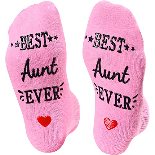 HAPPYPOP Best Sister-in-Law Ever Socks - Mother's Day Gift For Her, Non-Slip Grip, Medium (Fits Women's Shoe 6-12) - View #7