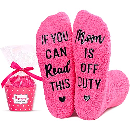 Funny Mom Socks, Best Gifts for Mom, Unique Presents for Moms Who Doesn't Want Anything, Novelty Christmas, Birthday, and Mother's Day Gift from
