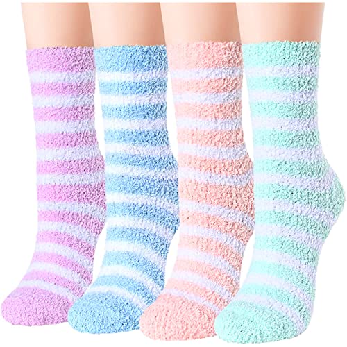 Women's Fuzzy Socks, Fluffy Socks, Cozy Socks, Warm Socks, Comfy Socks –  Happypop