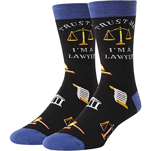 Lawyer Socks For Men Attorney Socks, Lawyer Gifts Law School Gifts Law Happypop