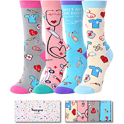 Health Theme Socks, Women Doctor Socks, Nurse Socks, Treatment Socks, –  Happypop
