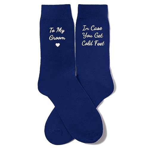 Funny Groom Gifts, Fun Groom Socks, Unique Engagement Gifts, Novelty Wedding Socks Wedding Gift for Him