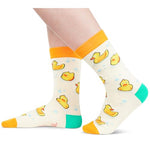 Unique Rubber Duck Gifts, Unisex Duck Socks for Men and Women, Best Gift for Duck Lovers, Valentines Gifts, Christmas Gifts