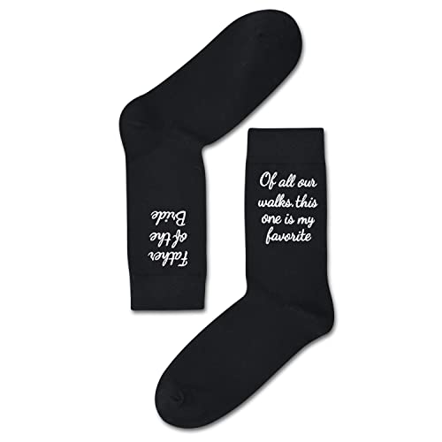 Wedding Socks, Unique Father of the Bride Gifts, Wedding Gift, Perfect Gift from Bride to Dad, Dad Gift from Bride, Brides Father Gift, Father of the Bride Socks