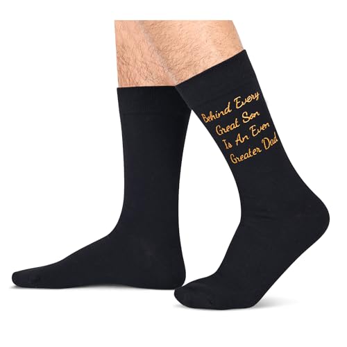 Grooms Father Socks, Father of The Groom Gift from Groom, Wedding Day Gift for Dad from Son, Father of The Groom Socks