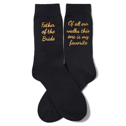 Wedding Day Gift for Dad from Son, Father of The Groom Socks, Grooms Father Socks, Unique Father of The Groom Gift from Groom