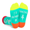 Novelty Dance Socks for Kids, Funny Dance Gifts for Sports Lovers, Kids' Gifts for Boys and Girls, Unisex Dance Themed Socks Children, Silly Socks, Cute Socks, Gifts for 7-10 Years Old