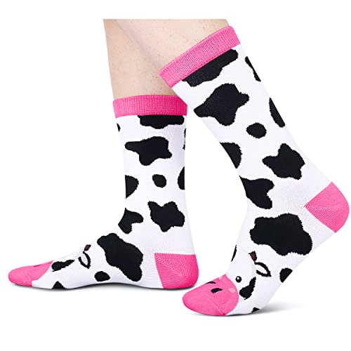 Cow Gifts for Cow Lovers Cute Cow Lover Gifts for Women Funny Gift Socks for Farmers, Gift For Her, Gift For Mom