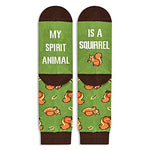 Gender-Neutral Squirrel Gifts, Unisex Squirrel Socks for Women and Men, Squirrel Gifts Animal Socks