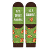 Unisex Squirrel Socks Series