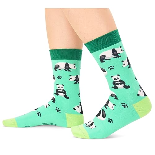 Gender-Neutral Panda Gifts, Unisex Panda Socks for Women and Men, Panda Gifts Animal Socks