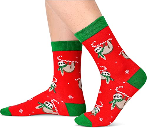 Stocking Stuffers, Holiday Socks for Boys Girls, Christmas Presents, Santa Socks, Funny Children Christmas Socks, Best Secret Santa Gifts, Novelty Christmas Gifts for Kids, Xmas Gifts