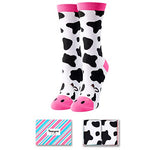 Cow Gifts for Cow Lovers Cute Cow Lover Gifts for Women Funny Gift Socks for Farmers, Gift For Her, Gift For Mom