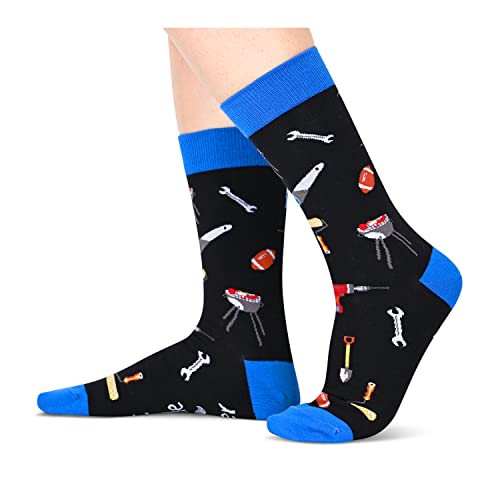 Men's Funny Novelty Silly Socks, Great Best Uncle Gifts from Niece Nephew, Uncle Birthday Gifts, Cool Uncle Awesome Uncle Gifts, Father's Day Gift for Uncle