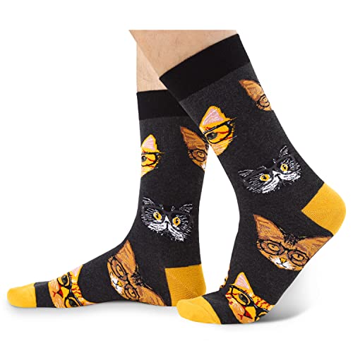 Men Cat Socks Series