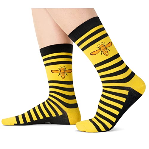 Versatile Bee Gifts, Unisex Bee Socks for Women and Men, All-occasion Bee Gifts Animal Socks