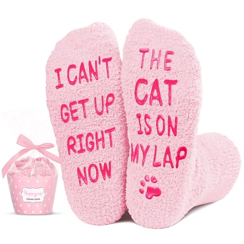 Funny Cat Socks for Girls 7-10 Years, Novelty Cat Gifts For Cat Lovers, Children's Day Gift For Your Daughter, Gift For Sisters, Funny Cat Socks for Kids, Girls Cat Themed Socks