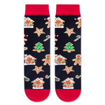 Xmas Gifts for Girls Boys 4-7 Years, Christmas Socks, Gingerbread Socks, Christmas Vacation Gifts, Funny Christmas Gifts for Kids, Santa Gift Stocking Stuffer Ideas