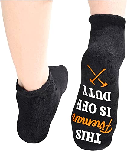 Fireman Unisex Adult Black Socks