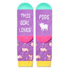 Funny Pig Gifts for Pig Lovers Farmer Girl Gifts, Novelty Pig Socks for Women Piggy Socks, Valentines Gifts, Christmas Gifts
