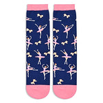 Novelty Dance Socks for Women who Love to Dance, Funny Gifts for Dancers, Dance Teacher Appreciation Gifts