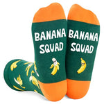 Unisex Funny Banana Gifts For Banana Lovers, Banana Socks Fruit Socks Women and Women Cool Socks