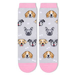 Dog Lover Gifts for Women Dog Gifts for Girl Lady Female Crazy Dog Socks 2 Pairs