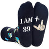 Women 40th Birthday Socks Series