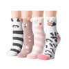 Funny Women Fuzzy Socks Girls Colorful Indoors Slipper Animal Socks for Women,Cozy Gifts For Women