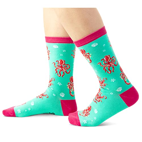 Octopus Gifts For Women Lovely Squid Socks Gift For Octopus Lover Valentine's Birthdays Gift For Her