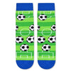 Unisex Soccer Socks for Children, Funny Soccer Gifts for Soccer Lovers, Kids' Soccer Socks, Cute Sports Socks for Boys and Girls, Novelty Kids' Gifts for Sports Lovers 10-12 Years Old