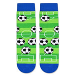 Unisex Soccer Socks for Children, Funny Soccer Gifts for Soccer Lovers, Kids' Soccer Socks, Cute Sports Socks for Boys and Girls, Novelty Kids' Gifts for Sports Lovers 10-12 Years Old