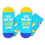 Crazy Novelty Socks, Fun Son Socks, Best Gifts For Son, Father to Son Gifts Mother to Son Gifts, Son Birthday Gift, Greatest Present For Son