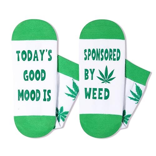 Funny Weed Gifts Marijuana Gifts Cannabis Gifts, Weed Socks Marijuana Socks Weed Gifts For Stoners Weed Smoker Gifts Plant Lover Gifts