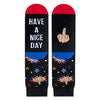 Funny Gifts For Men Women Crazy Gifts Unisex Novelty Socks Sarcastic Gifts Middle Finger Gifts Middle Finger Socks