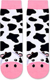 Girls Cow Socks Series