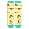 Gender-Neutral Monkey Gifts, Unisex Monkey Socks for Women and Men, Monkey Gifts Animal Socks