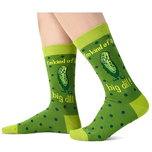 Pickle Men Green Socks