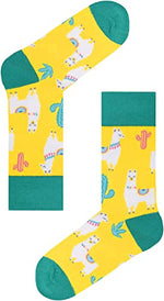 Funny Llama Gifts for Toddler Girls, Gifts for Daughters, Kids Who Love Llama, Cute Llama Socks for Girls, Bathday Gifts for 1-4 Years Old Girls