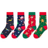 Christmas Presents, Holiday Socks for Boys Girls, Stocking Stuffers, Funny Children Christmas Socks, Best Secret Santa Gifts, Santa Socks, Xmas Gifts, Novelty Christmas Gifts for Kids 4-7 Years Old