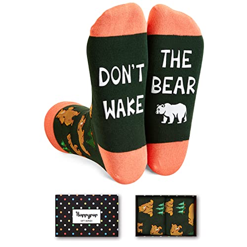 Versatile Bear Gifts, Unisex Bear Socks for Women and Men, All-occasion Bear Gifts Animal Socks